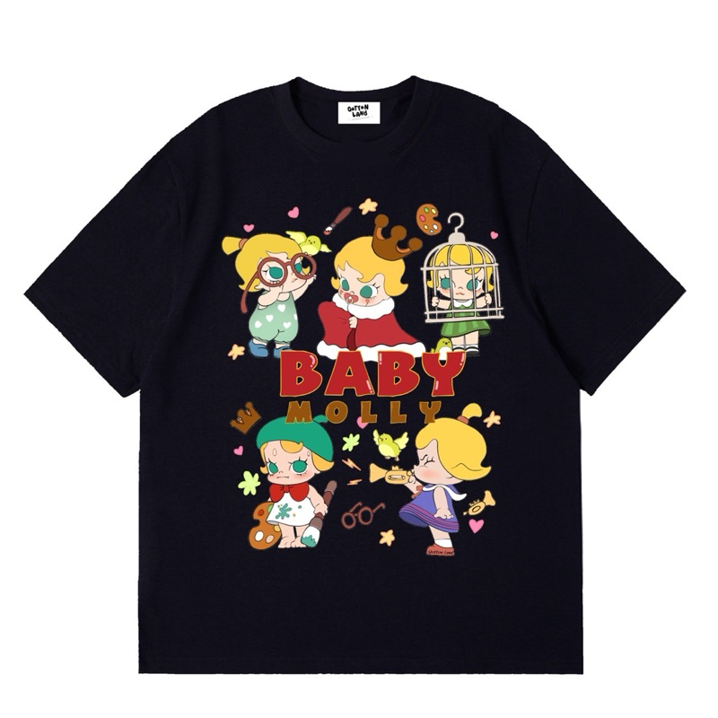 NEW เสื้อยืดOversize(QottonLand)เบบี้มอลลี่