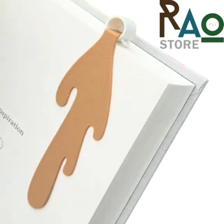 RAO Store ที่คั่นหนังสือรูปแก้วกาแฟหก Spilled Coffee Bookmark ลายมินิมอล น่ารัก