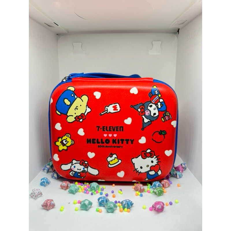 กระเป๋าเก็บ Gadget Hello Kitty 50th