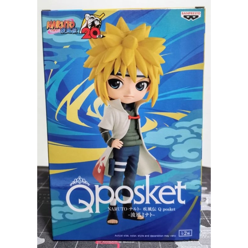 [ของแท้] Namikaze Minato - Qposket - สี A , Banpresto (Naruto Shippuden - 20th Anniversary)