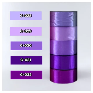 ริบบิ้นซาติน4cm. (25หลา) ริบบิ้น4cm ยาว22เมตร พร้อมส่ง| rb014022