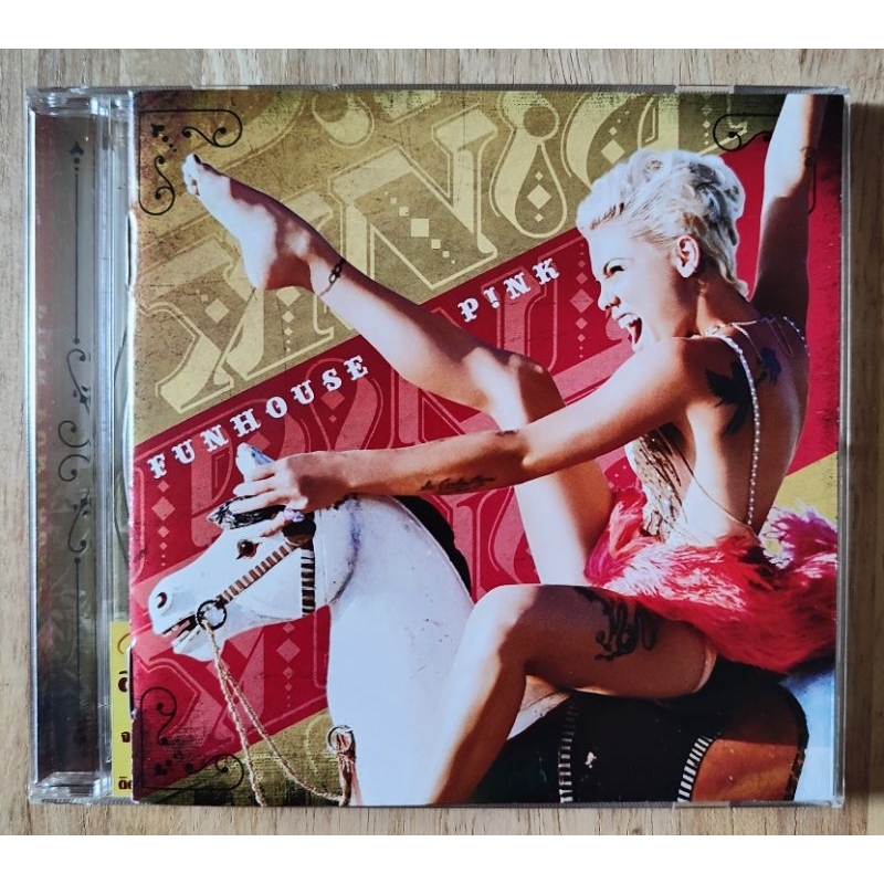 💽CD💽 P!nk • Funhouse [2008] 📌ปกเจาะ📌