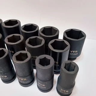 ลูกบล็อกยาว 3/4"(6หุน) บล็อกลม(IMPACT SOCKET)เบอร์ 17 19 21 22 23 24 26 27 28 29 30 32 .. มม.