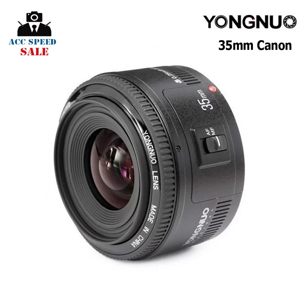 YONGNUO LENS YN 35mm F2 Canon Nikon  รับประกันศูนย์ในไทย