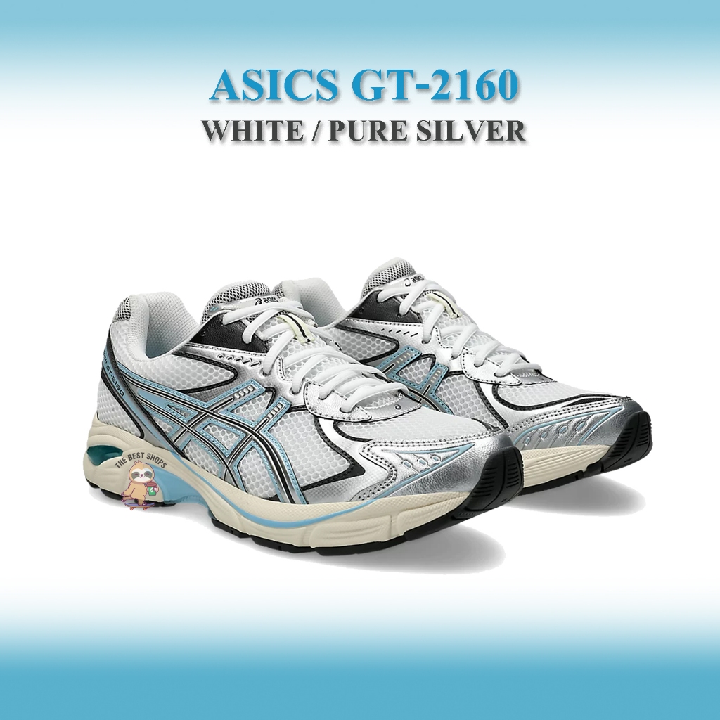 [สินค้าพร้อมส่ง] Asics GT-2160 White / Pure Silver