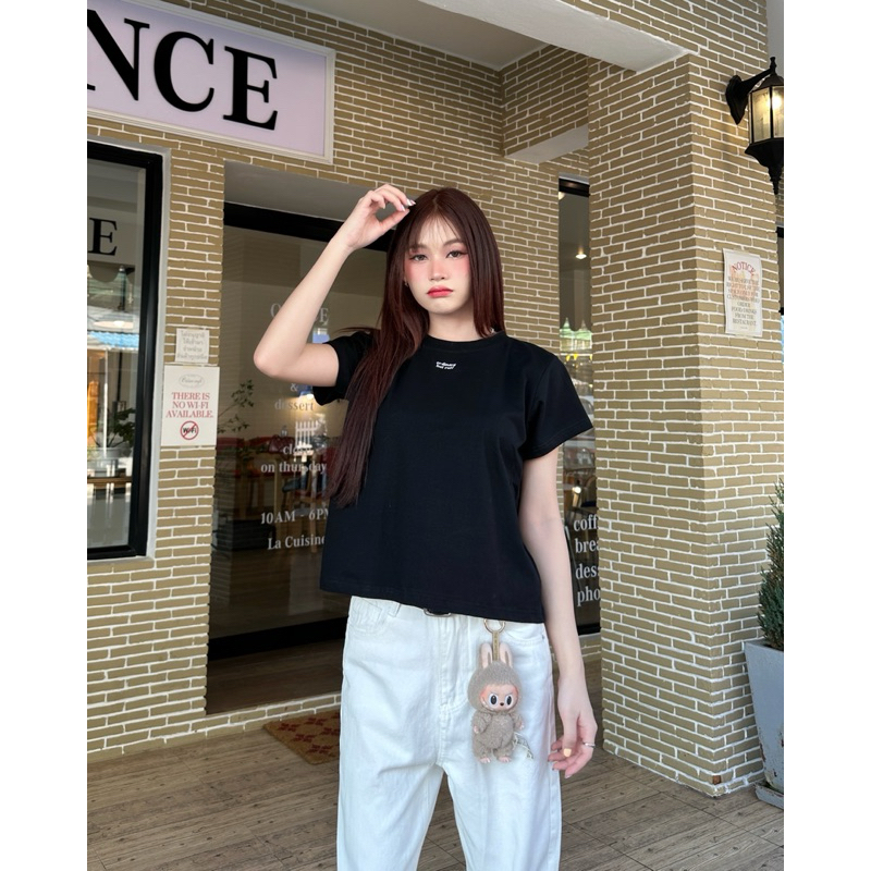เสื้อยืด Maly baby tee ลายปัก