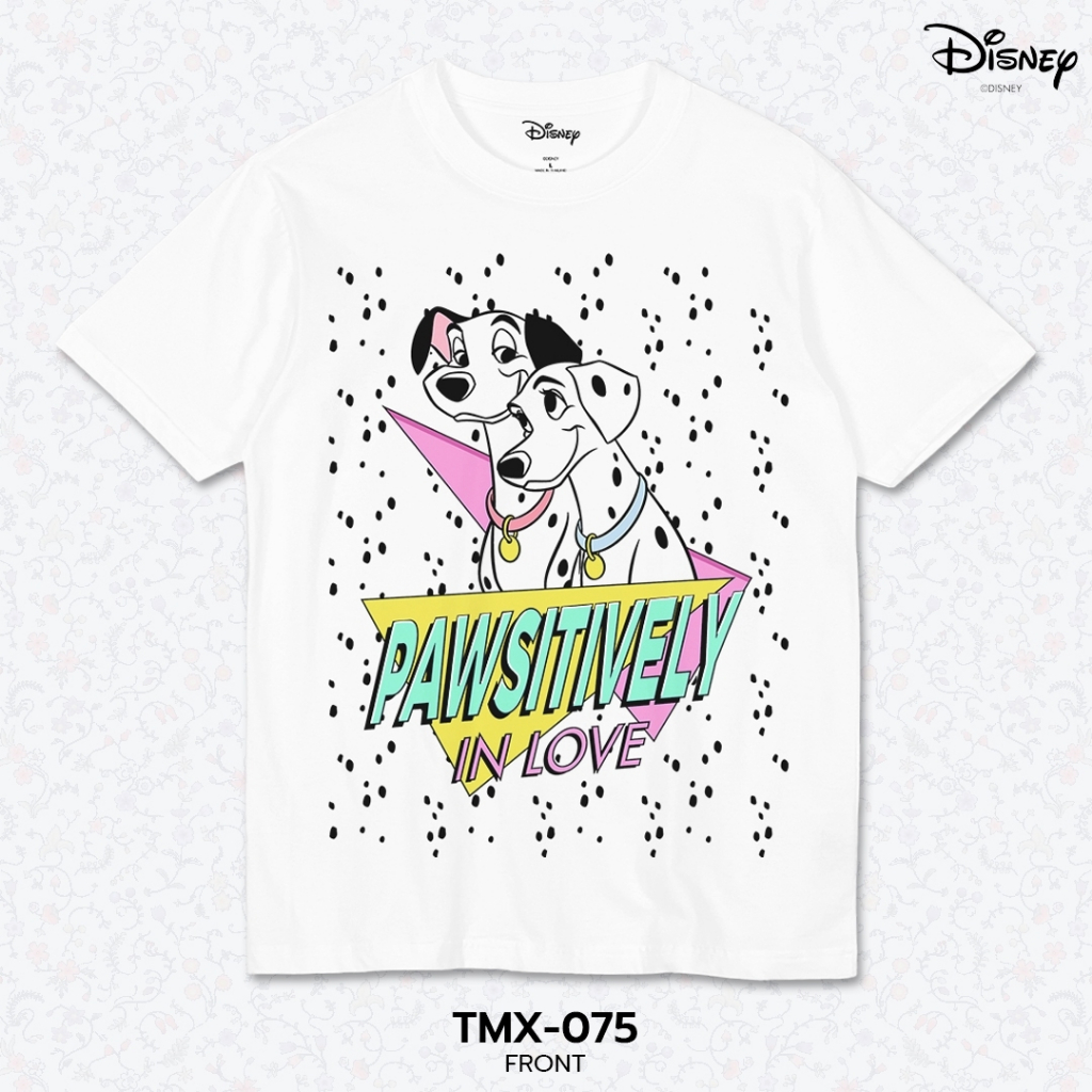Power 7 Shop เสื้อยืดการ์ตูน "101 Dalmatians" คอลเลคชั่น "Disney Classics" (TMX-075) — صورة 2