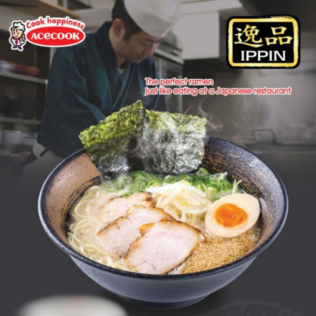 Acecook IPPIN RAMEN Masterpiece เอชคุก อิปปิน ราเมง ราเมงสูตรต้นตำรับจากญี่ปุ่น🇯🇵