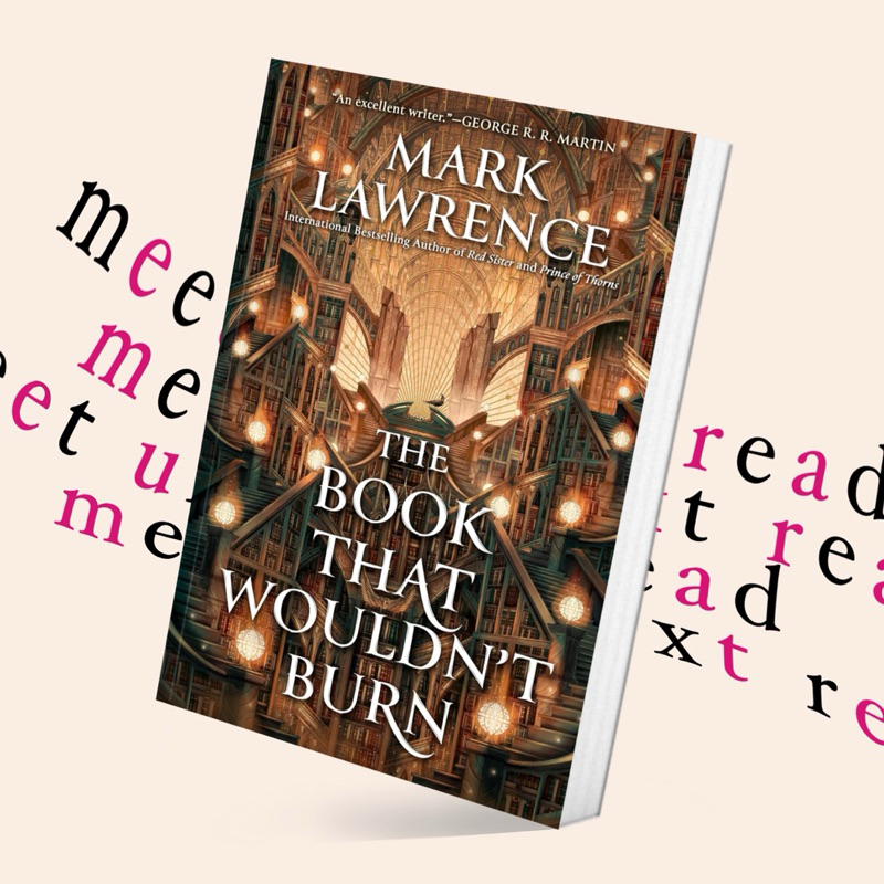 The Book That Wouldn't Burn (The Library Trilogy) by Mark Lawrence (หนังสือภาษาอังกฤษ)