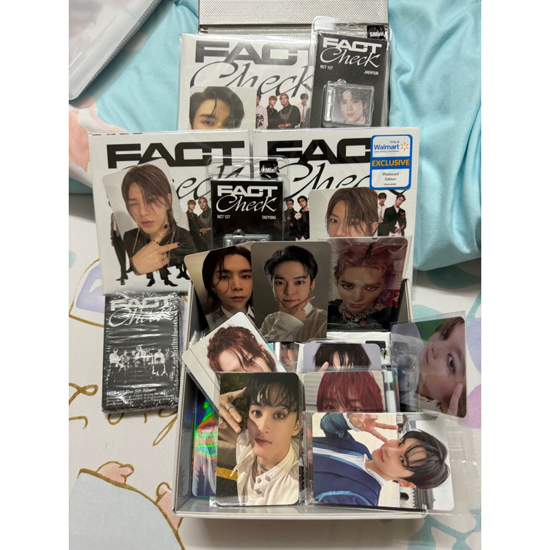 การ์ด บั้มแกะแล้ว NCT 127 Fact Check จอห์นนี่ แทยง ยูตะ แจฮยอน โดยอง จองอู มาร์ค แฮชาน