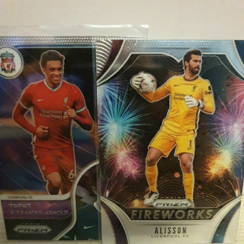 LIVERPOOL PLAYERS PANINI PRIZM COLLECTIBLE CARDS