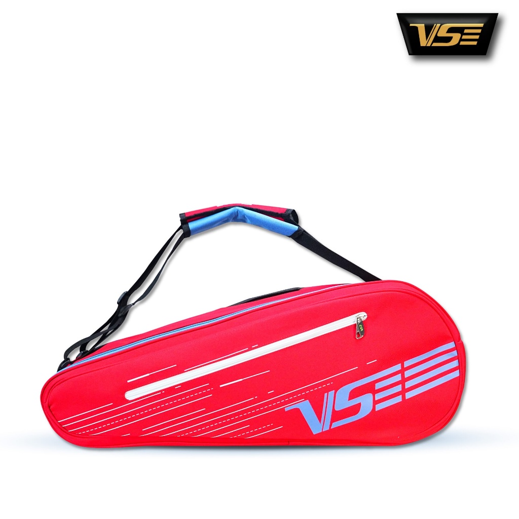 VENSON กระเป๋าแบดมินตัน รุ่น VB-2015 B (กว้าง 33cm x ยาว 75cm x สูง 32cm) ช่องใส่ไม้แบดมีฟอยล์กันความร้อน