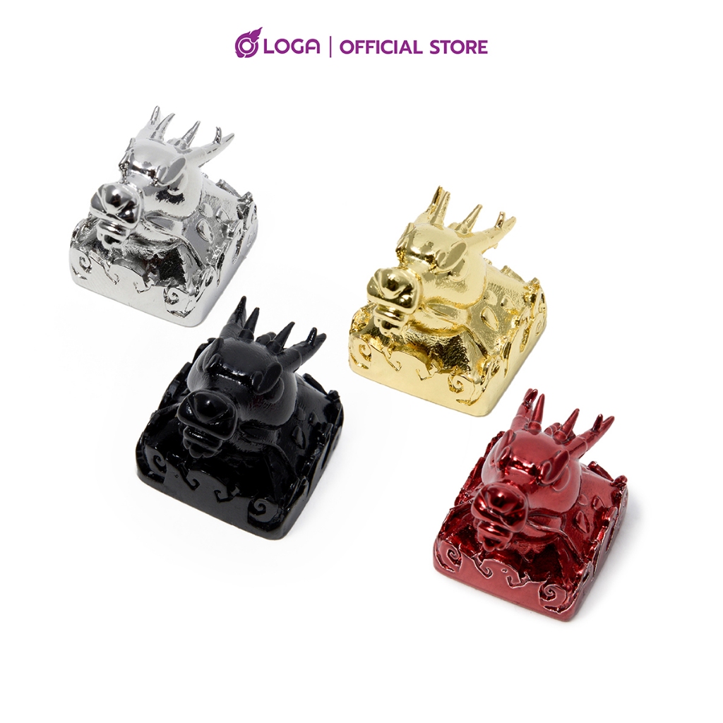 LOGA Metallic keycap series : Year of the dragon