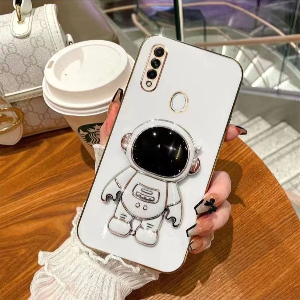 เคส โทรศัพท์ สำหรับรุ่น oppo a31 a8  เคส อวกาศ ขาตั้ง