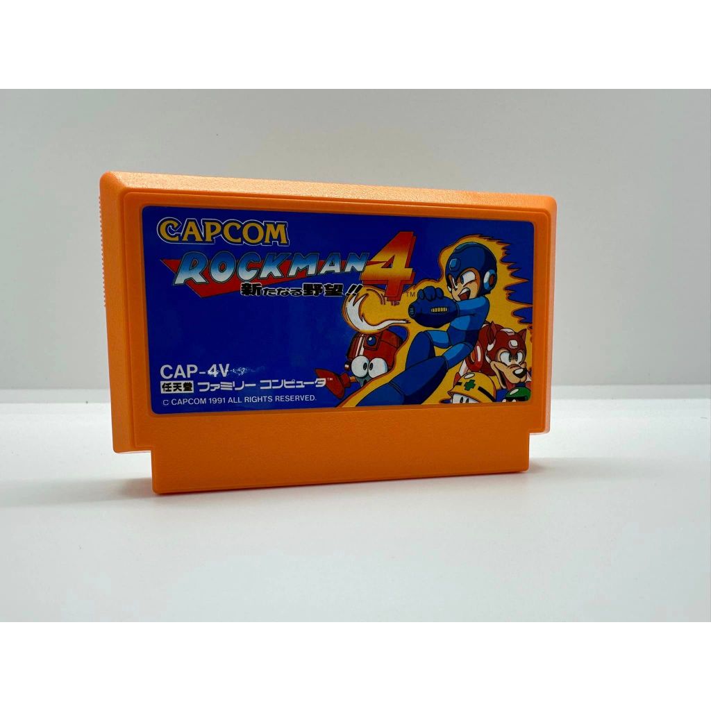 [Famicom] Rockman 4 (Mega Man 4) 🇯🇵 ตลับแท้