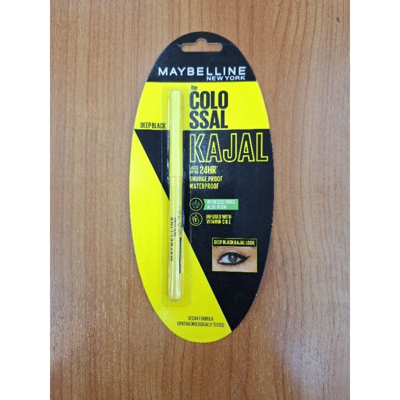 kajal organic herbal eyeliner Maybelline original eyeliner from India, with 5 enriching ingredients