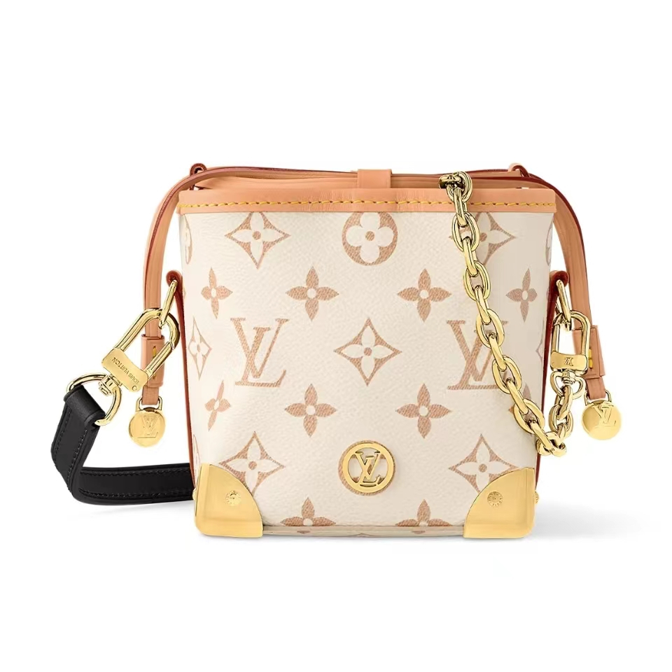 Louis Vuitton/Shaomai bag/กระเป๋าสะพาย crossbody/กระเป๋าผู้หญิง แท้ 100%