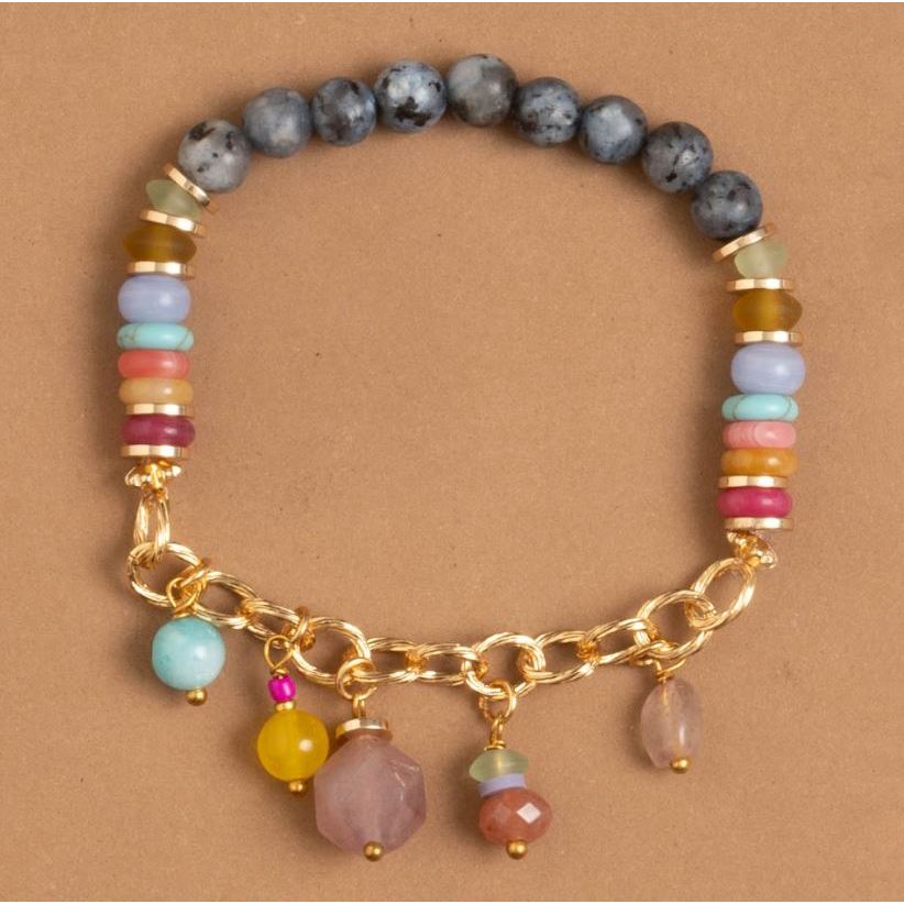 SUMMER MIX STONE BRACELET