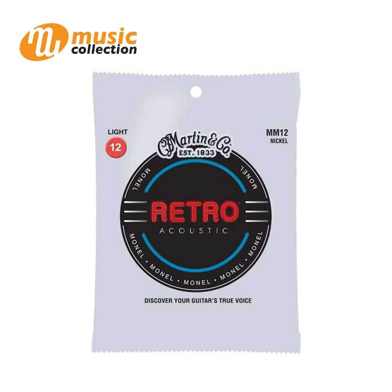 สายกีตาร์โปร่ง MARTIN RETRO-012 MM12