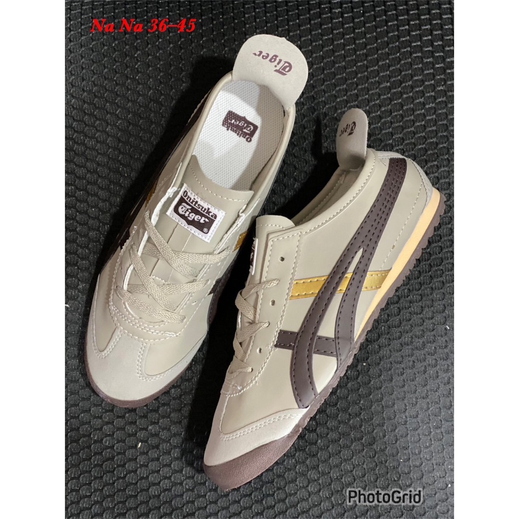 รองเท้าผ้าใบหนัง เท่ห์ สปอร์ต ใส่ได้ทั้งชายและหญิง (รับประกันสินค้าตรงปก) มี 10 สี ไซส์.36-45 V38B005 - รูปที่ 7