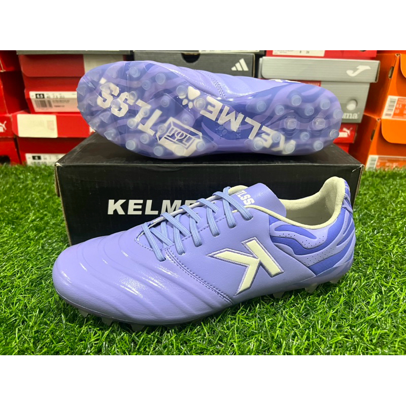 สตั๊ด รองเท้าฟุตบอล (เคลเม่) Kelme X TLSS MG ตัวท๊อป หนังจิงโจ้