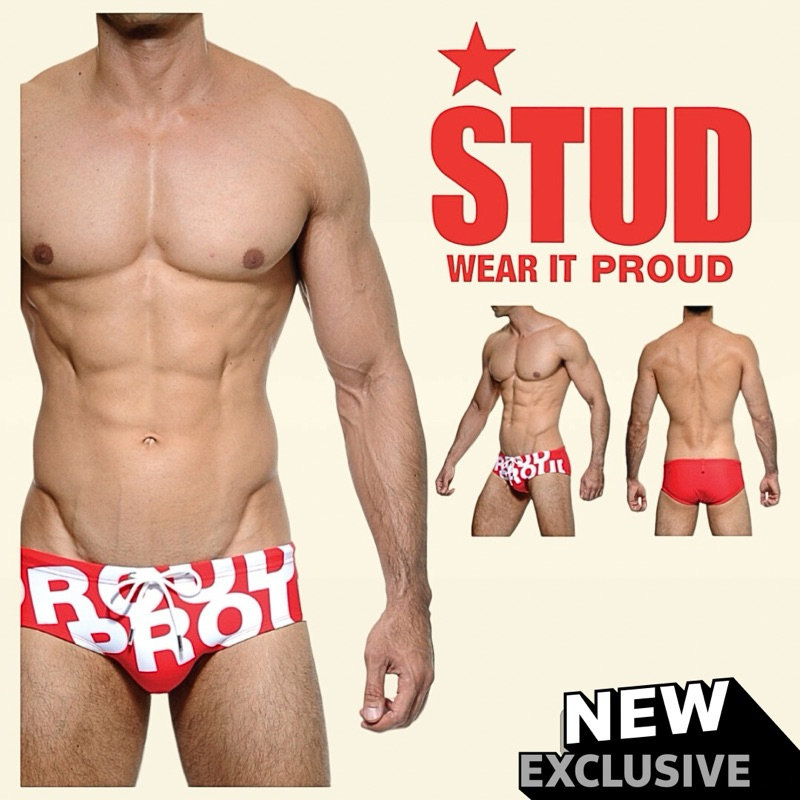STUD Swimwear (มือ1 M) กางเกงว่ายน้ำ ผู้ชาย ทรง sexy