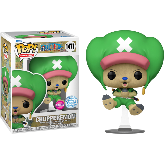 {IN-STOCK} Funko Pop! ANIMATION : One Piece : Chopperemon Flocked #1471 พร้อมส่งค่ะ