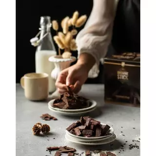 ✅บราวนี่ บราวนี่สติ๊ก ขนาด 20 กรัม บราวนี่อบกรอบ ช็อกโกแลต​เข้มข้น​ Richly Brownie ✅