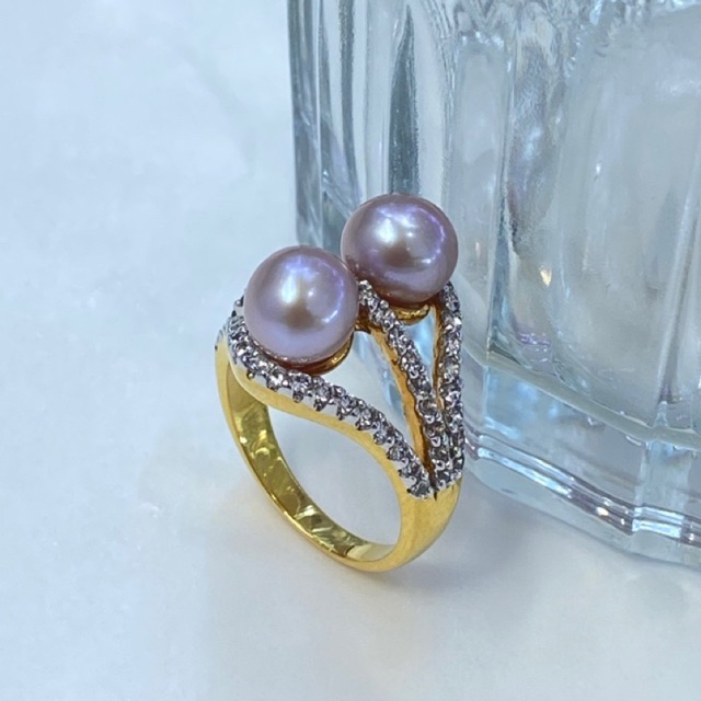 Krabi andaman pearl แหวนไข่มุกเอดิสัน