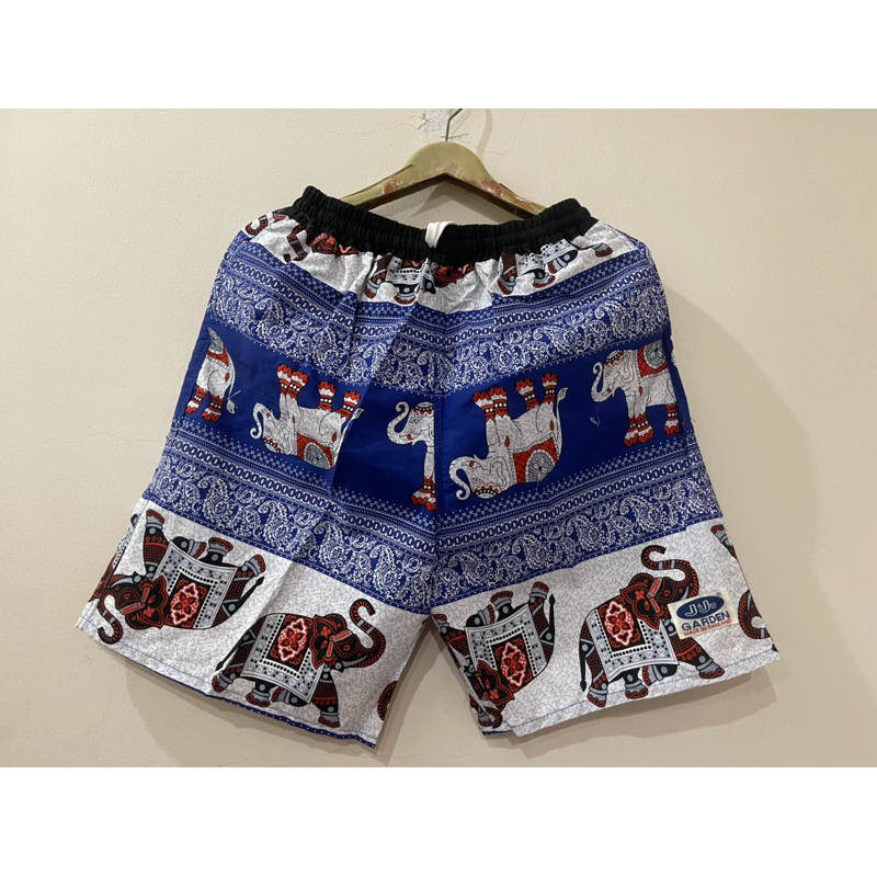 กางเกงเจเจลายช้างทรงไทยมาใหม่สีสวยคลาสสิค Size M L XL XXL
