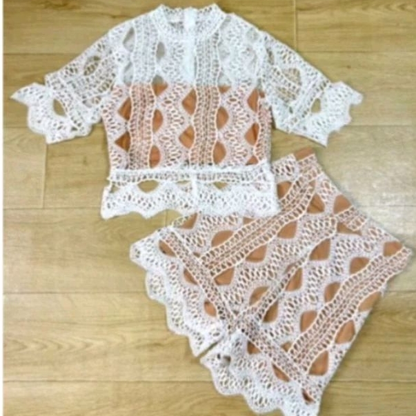 ชุดเซ็ท2ชิ้นเสื้อกางเกงป้ายเลิฟเลดี้2XL