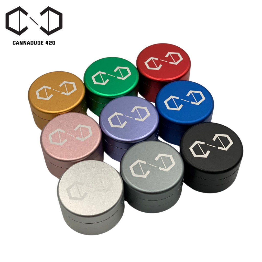 Cannadude 420 Magnetic Grinder Aluminium Ultra Grinder เครื่องบดอลูมิเนียม Premium