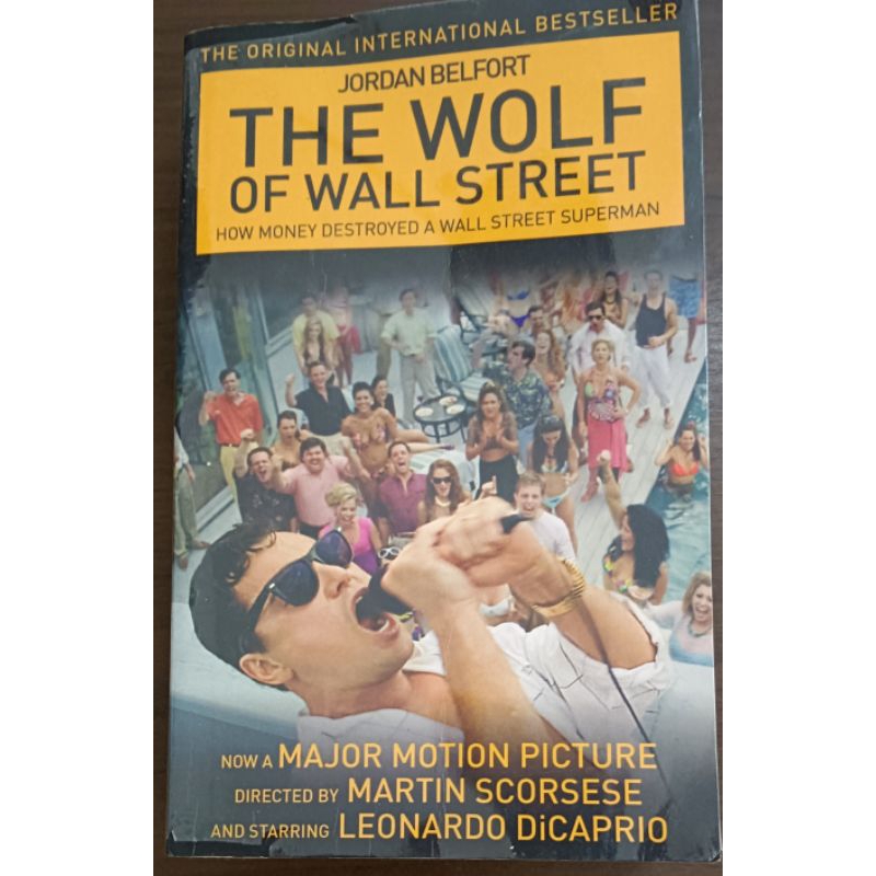 หนังสือ The Wolf of Wall Street โดย Jordan Belfort🔻 Paperback