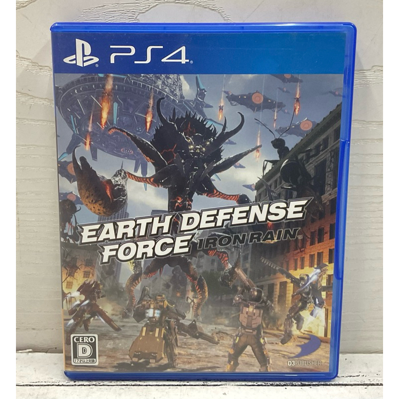 แผ่นแท้ [PS4] Earth Defense Force: Iron Rain (Japan) (PLJS-36009)