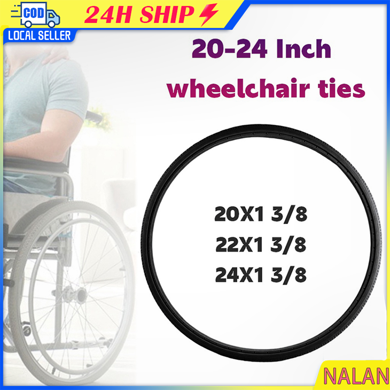 ร้านอยู่กทม. ยางตัน ยางอะไหล่​  ขนาด 20/22/24นิ้วสำหรับเปลี่ยนรถเข็นผู้ป่วย รถเข็น​ผู้ป่วย จัดส่งรวดเร็ว