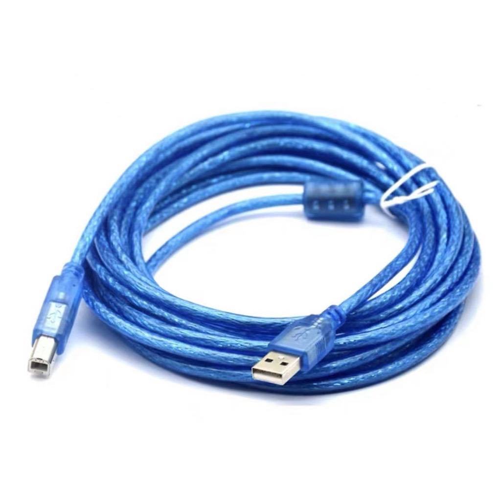 สาย USB TO Printer USB 2.0 สายปริ้นเตอร์ ยาว 1.8เมตร 3เมตร 5เมตร 10เมตร