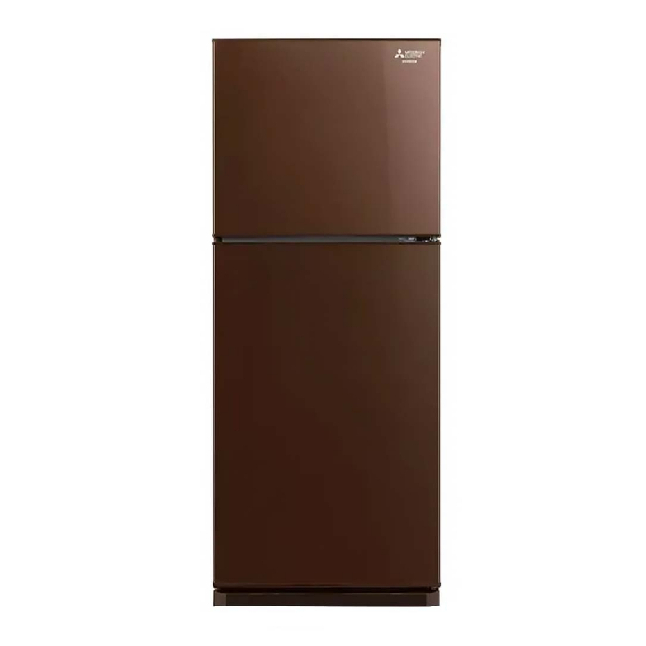 MITSUBISHI ตู้เย็น 2 ประตู ขนาด 7.7 คิว รุ่น MR-FC23ET-BR สีน้ำตาล ไม่มีน้ำแข็งเกาะ INVERTER NoFrost