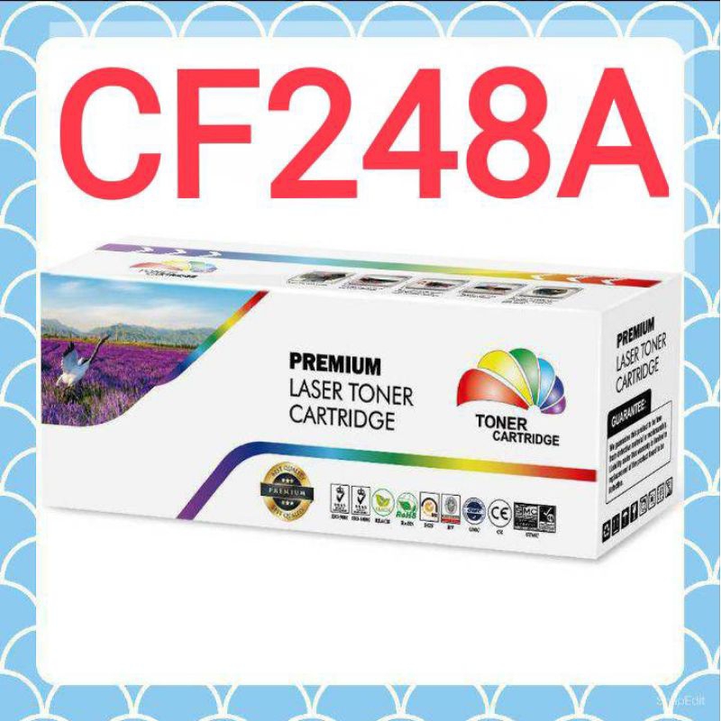 หมึกเลเซอร์ โทนเนอร์ ตลับเทียบเท่า CF248A (1k) Color box ดำ /   LaserJet Pro MFP M28a/M28w Laser Jet M15a/ M15w