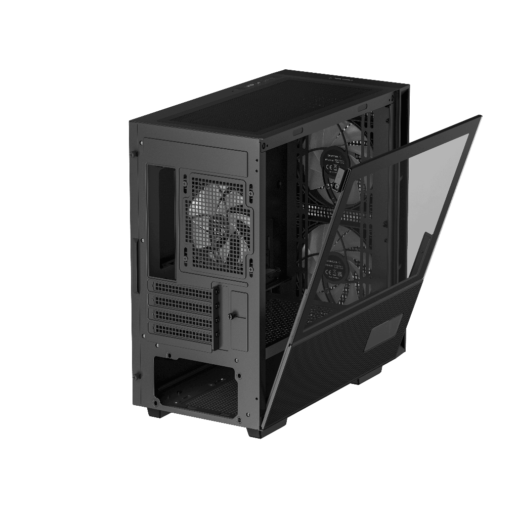 เคสคอมพิวเตอร์ DEEPCOOL - PC CASE M-ATX CH360 DIGITAL / CH360 DIGITAL WHITE รับประกันสินค้า 1 ปี