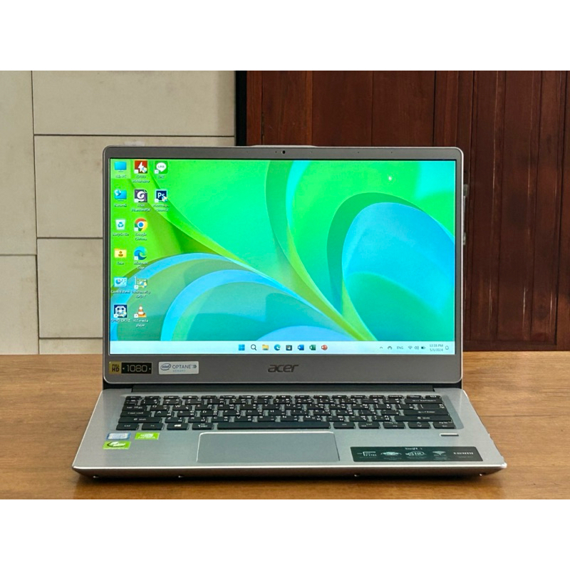 Notebook Acer Swift3 SF314-56G-589T มีไฟใต้คีย์บอร์ดสีขาว Ram8GB