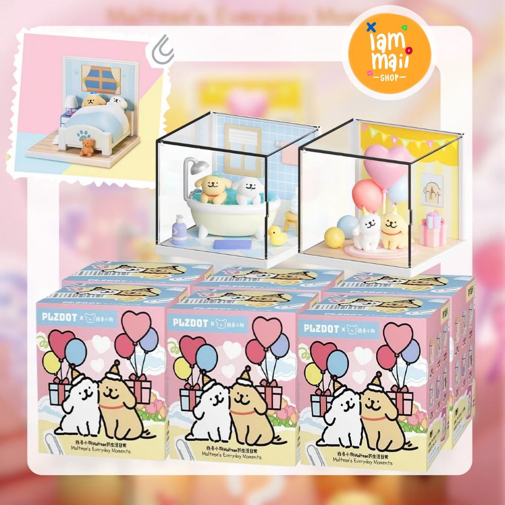 [จุ่มเดี่ยว] Maltese Everyday Moments MINISO พร้อมส่ง กล่องสุ่ม