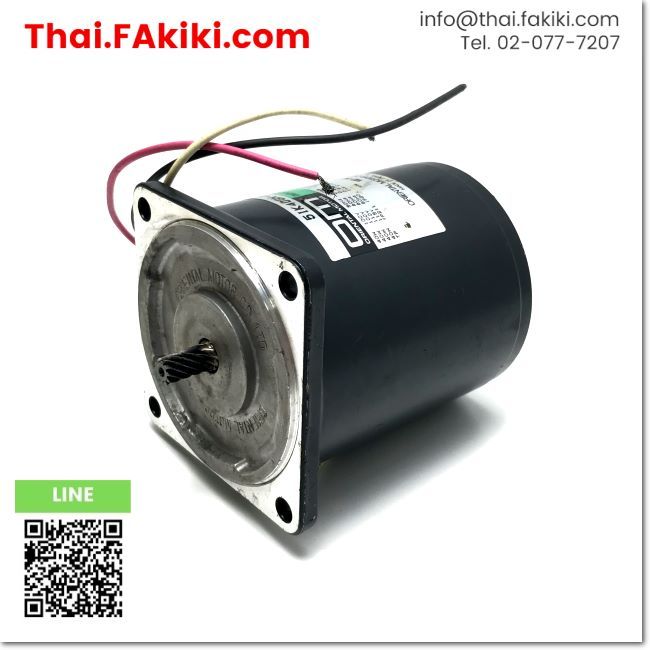 (D)Used*, 5IK40GN-AW Induction Motorสเปค AC100V 50Hz 40W ,Dimensions 90mm, ORIENTAL MOTOR (66-006-254)