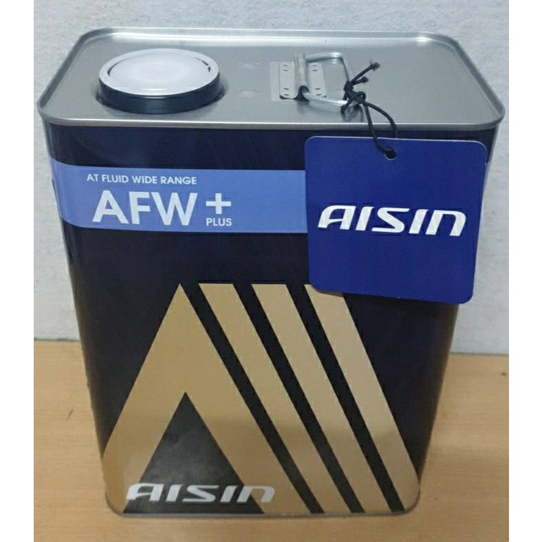 AISIN AFW+ น้ำมันเกียร์ออโต้ สังเคราะห์100% ไอซิน ขนาด 4ลิตร น้ำมันเกียร์ออโต้ WS TI-V TOYOTA GEAR AUTO เกียร์อัตโนมัติ
