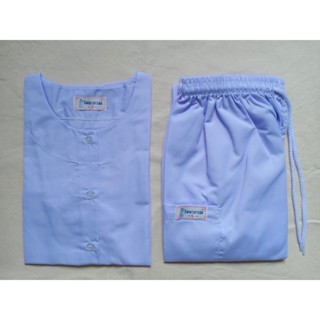 ชุดปฏิบัติธรรมรัตนาภรณ์ (เสื้อแขนสามส่วน +กางเกงขายาวสีขาว )…