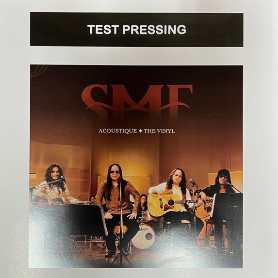 แผ่นเสียง LP ( แผ่น Test Pressing ) หิน เหล็ก ไฟ SMF Acoustique  หายาก