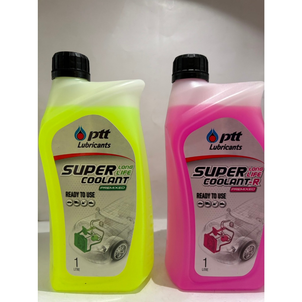 น้ำยาหล่อเย็น ปตท. ซูเปอร์ ลองไลฟ์ คูลแลนท์ พรีมิกซ์ 1L SUPER LONGLIFE COOLANT-R PREMIXED 1L