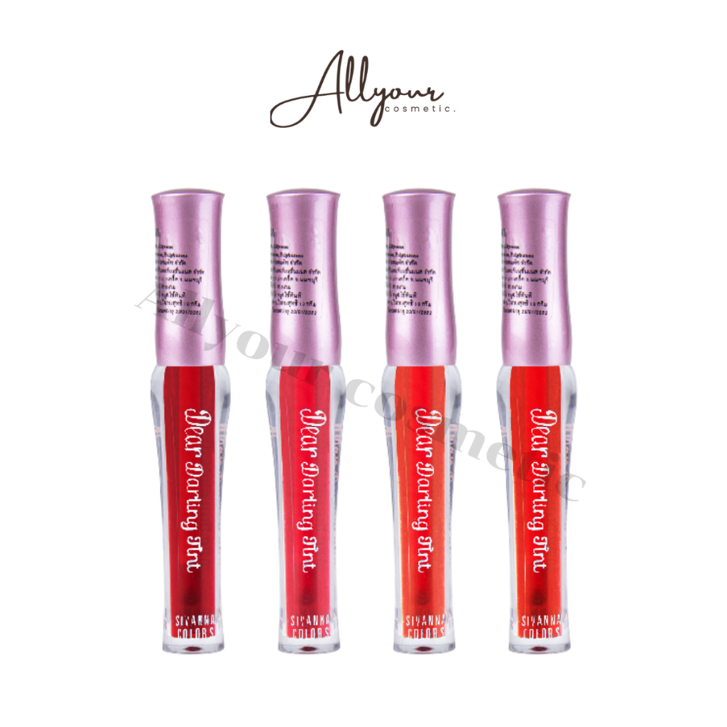 (ของแท้) ลิปติ้นท์ SIVANNA COLORS Dear Darling Tint ทิ้นท์ซิวานนาในตำนาน สีสดสไตล์เกาหลี ST001