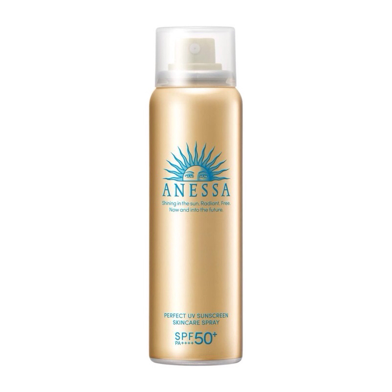 Anessa SPF 50 กันแดดแบบสเปรย์ ปกป้องผิวหน้า ผิวกาย เส้นผม