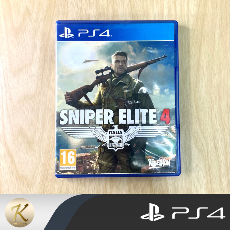 แผ่นเกมส์ PS4 : Sniper Elite 4 (มือ2) (ENGLISH) สินค้าพร้อมจัดส่ง