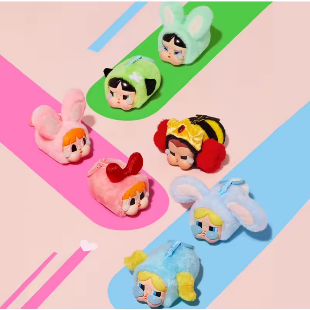 พวงกุญแจ Powerpuff Girls Cry Baby พร้อมส่งในไทย